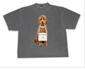 Cavapoo tee white Chanel bag