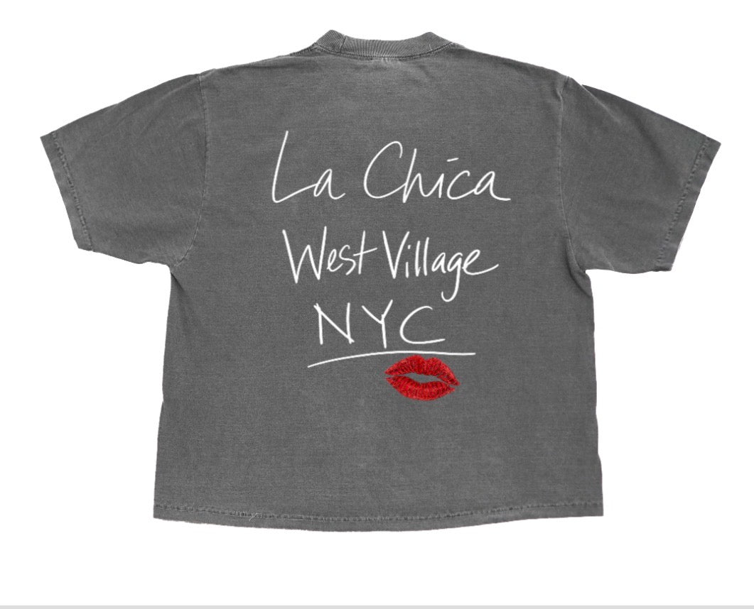 Cavapoo tee white Chanel bag
