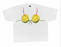 Lime top bikini tee with Back coconut La Chica WestVillage design