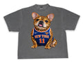 Knicks Frenchie tee in shadow color