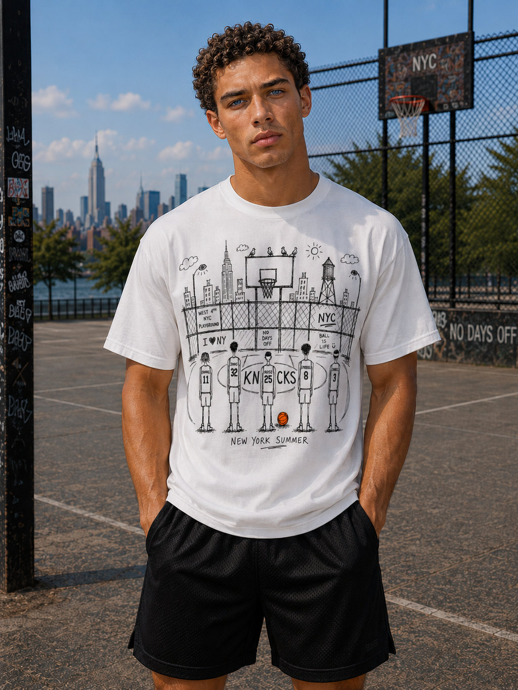 Knicks city tee